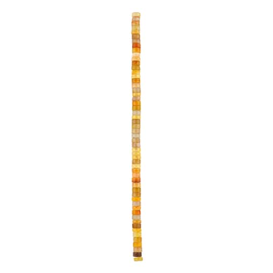 Yellow Fire Agate Heishi Beads by Bead Landing™